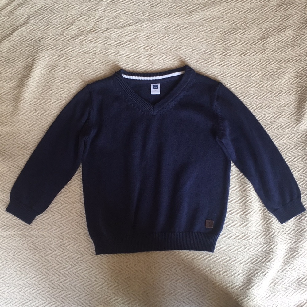 Janie and Jack navy blue sweater